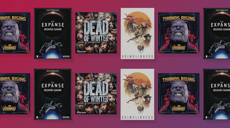 Composition of board game covers