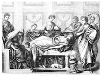 roman wake funeral