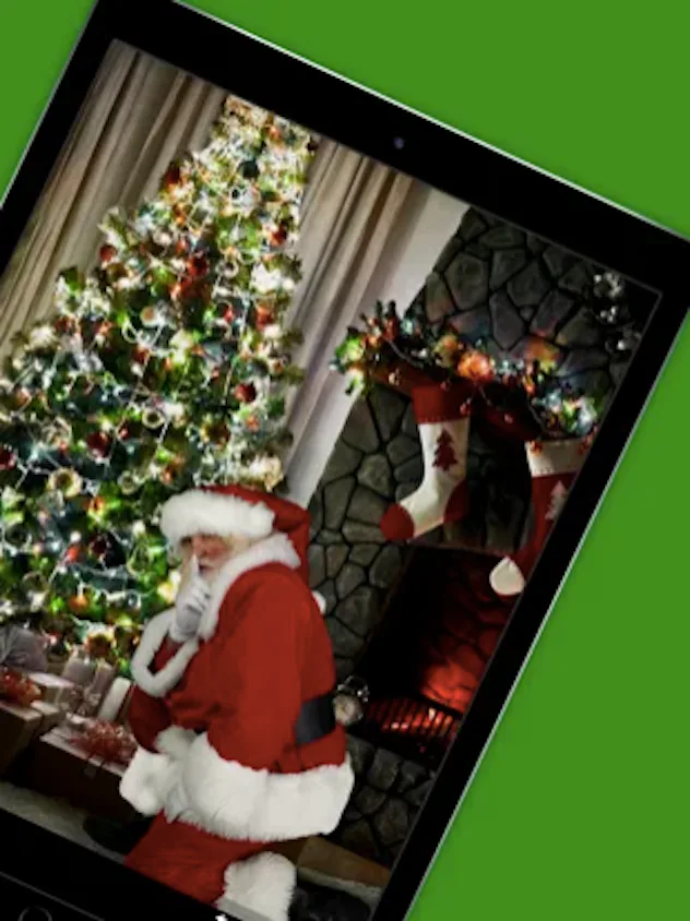 Photoshop Santa Into Your Living Room With Free 'Catch Santa' Apps