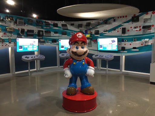 A photo of the National Videogame Museum