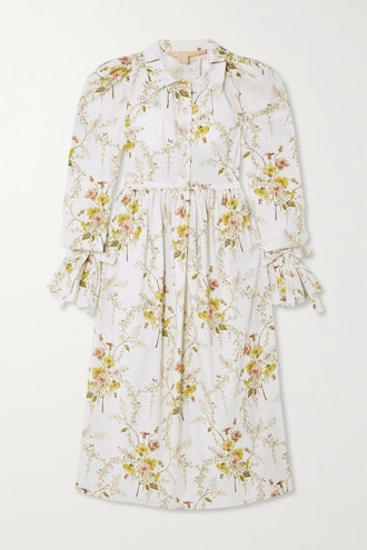 Brock Collection Floral-Print Cotton-Blend Dress