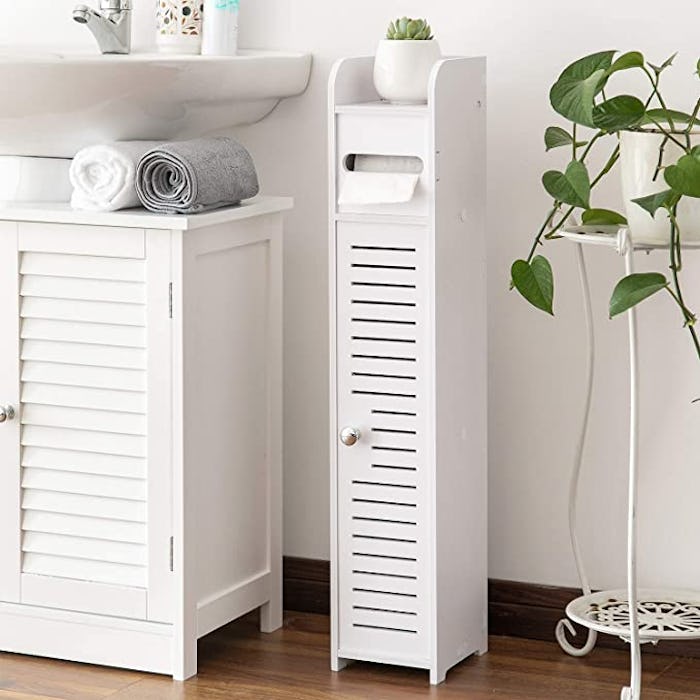 AOJEZOR Bathroom Storage Cabinet with Doors