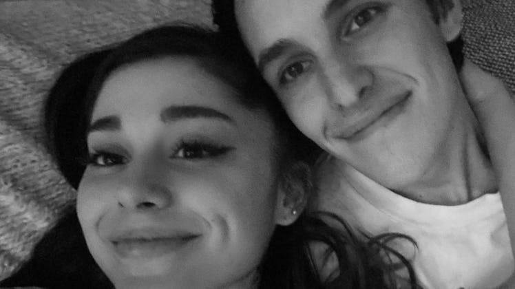 Ariana Grande and Dalton Gomez's Christmas 2020 photos celebrate their holiday together.