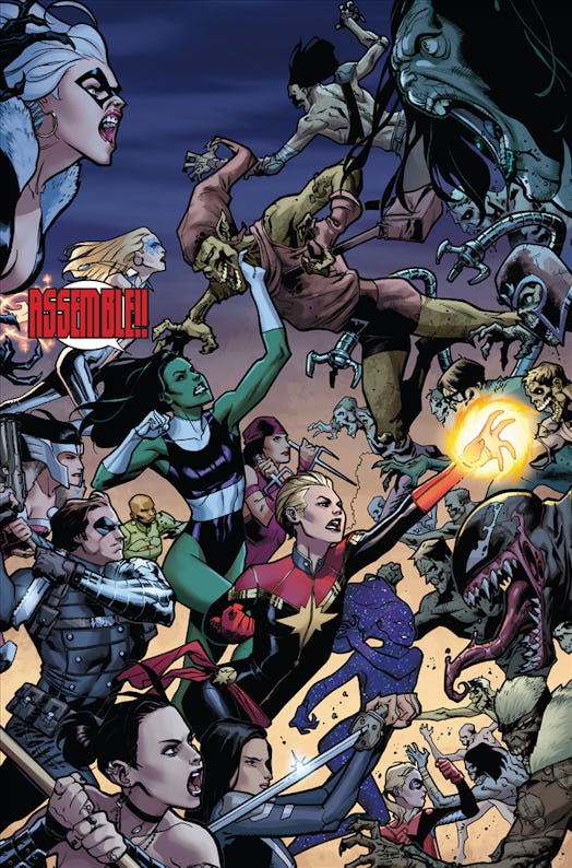 avengers 5 a-force woman team-up avengers endgame