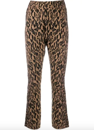 Slim Leopard Trousers