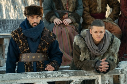  Ivar the Boneless (Alex Høgh Andersen) in Vikings, via HISTORY press site.