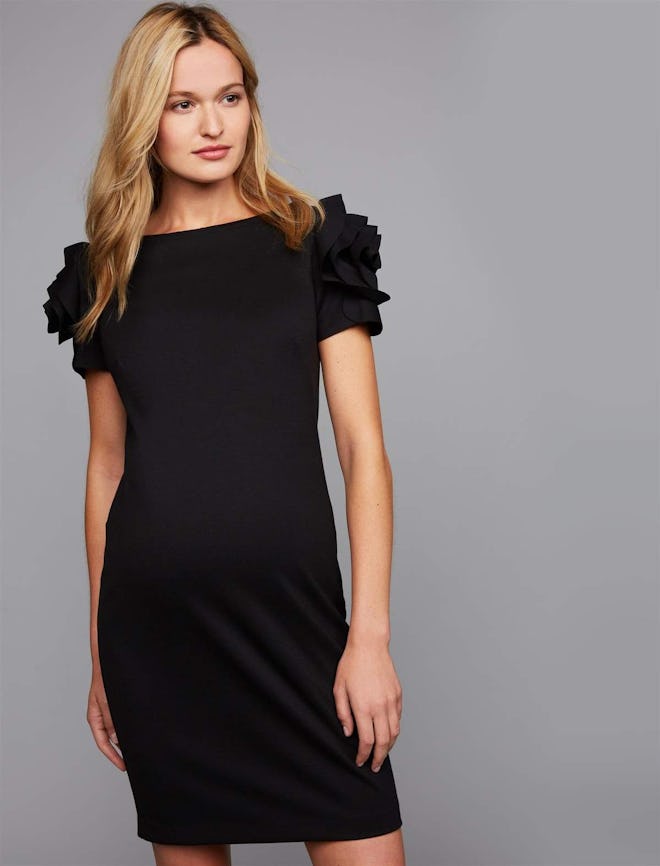 Pietro Brunelli Salisburgo Maternity Dress in Black