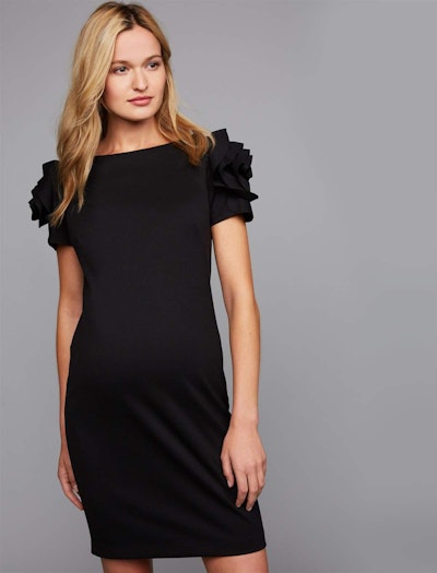 Pietro Brunelli Salisburgo Maternity Dress in Black
