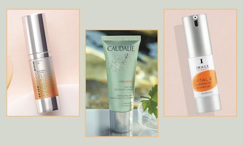 Packages of the best vitamin C eye creams