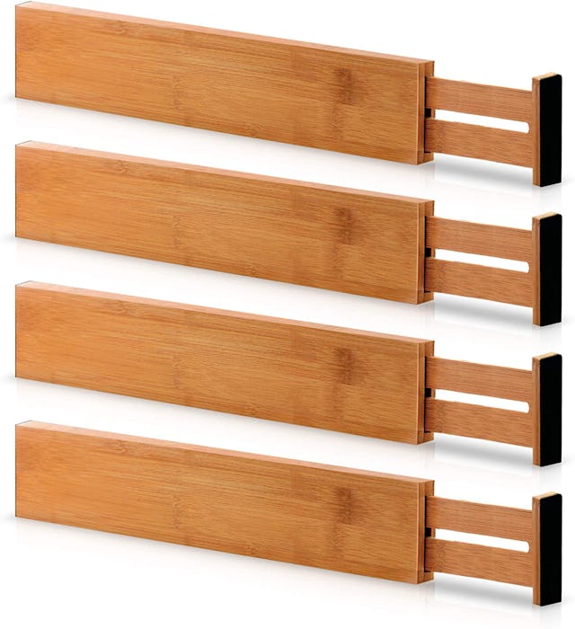 Bambüsi Adjustable Drawer Dividers