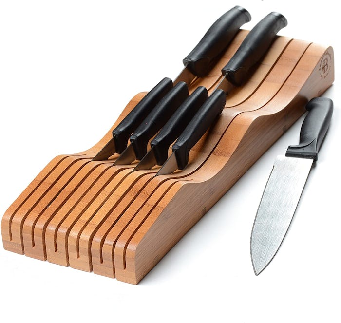 Bambüsi In-Drawer Knife Block