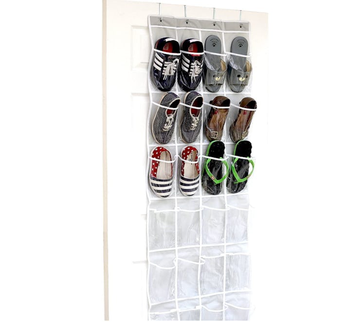 SimpleHouseware Over the Door Shoe Organizer