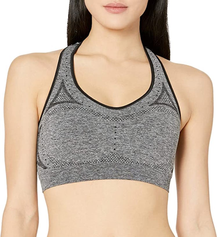 Hanes Sport Seamless Racerback Sports Bra