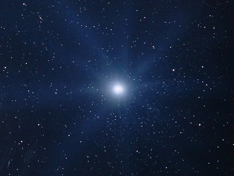 hot white dwarf artist's impression
