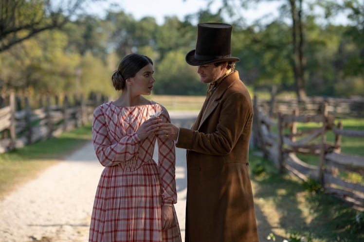 Hailee Steinfeld and Finn Jones in 'Dickinson'