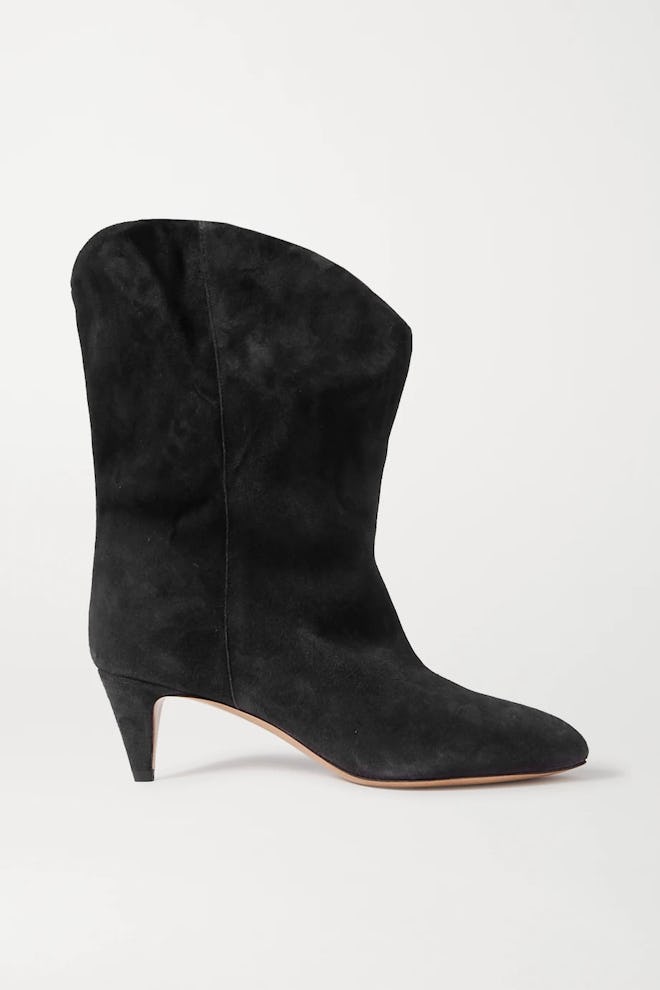 Dernee Suede Ankle Boots