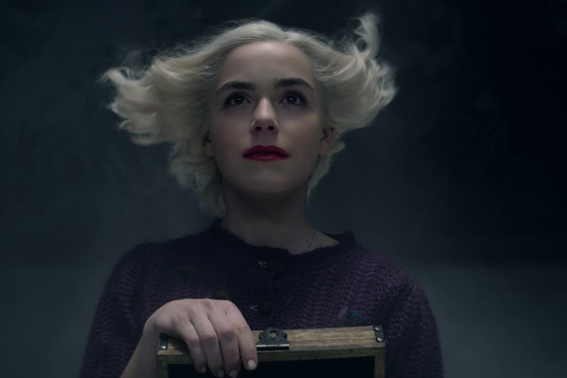 Kiernan Shipka on Chilling Adventures of Sabrina via the Netflix press site