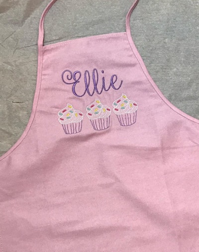 CiciAndHattieLou, Child/Toddler Personalized/Embroidered Cooking Apron