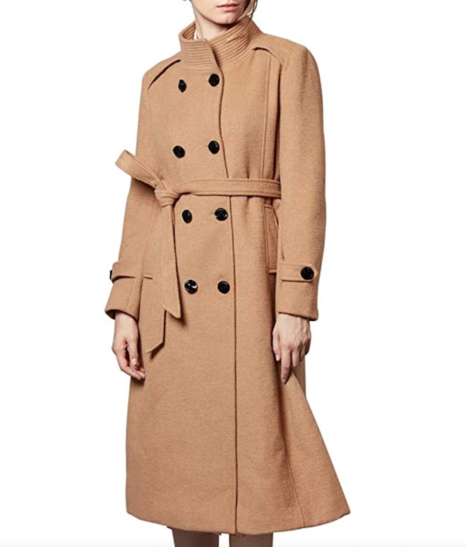 Escalier Double-Breasted Trench Coat with Belt