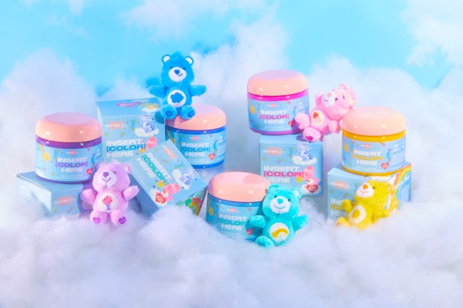 INH Hair x Care Bears hair dye