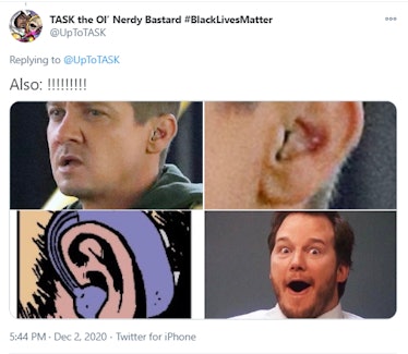 Hawkeye hearing loss comics disney+ show