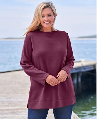 Woman Within Plus Size Fleece Tunic