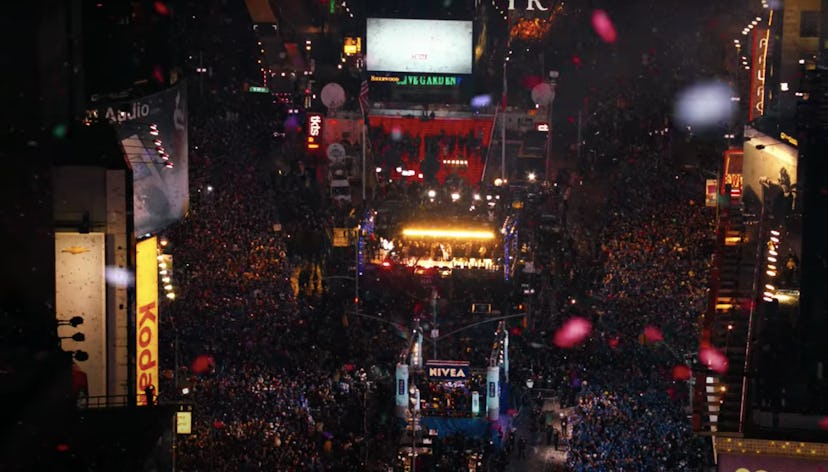 New Year's eve in Times Square