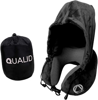Qualid Travel Pillow with Hoodie