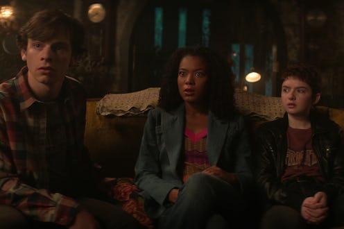 Harvey, Roz, and Theo in 'Chilling Adventures of Sabrina' Part 4