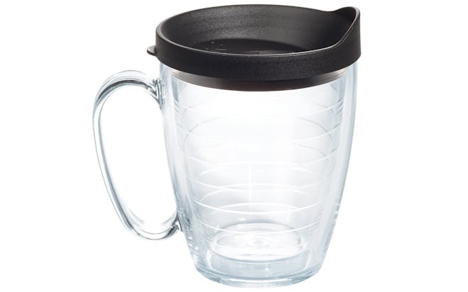 If you're looking for microwavable coffee mugs, consider this travel mug from Tervis.