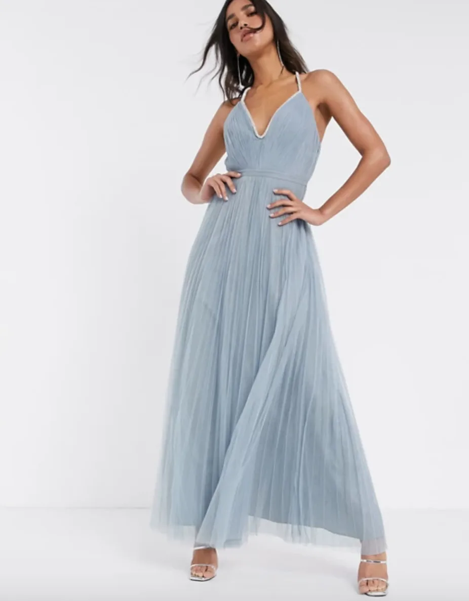 navy blue dress for baby girl Jennifer Lopez's Baby Blue Ball Gown For 'New Year's Rockin' Eve' Was  Accessorized To Perfection