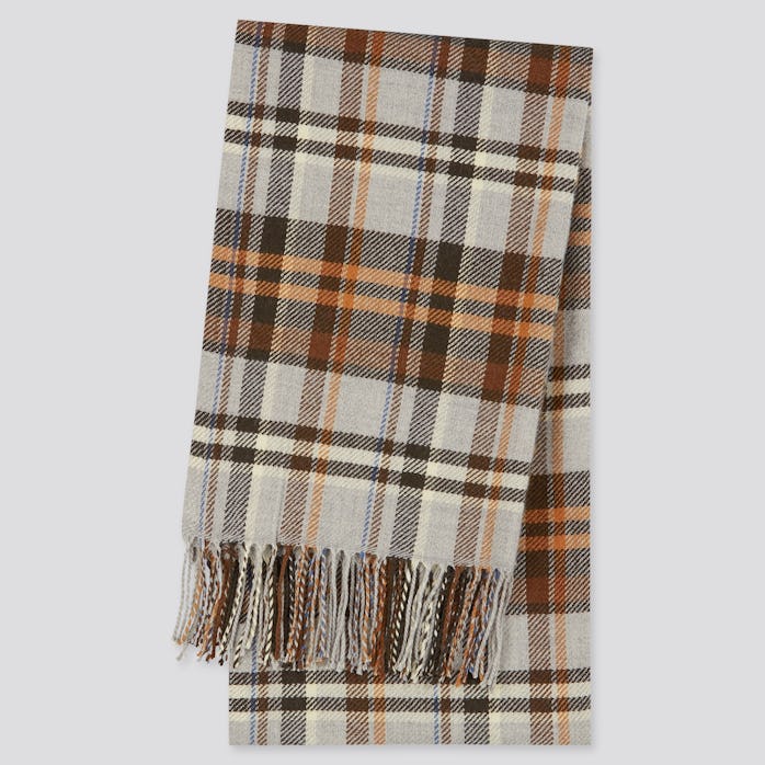 Uniqlo HeatTech Patterned Scarf