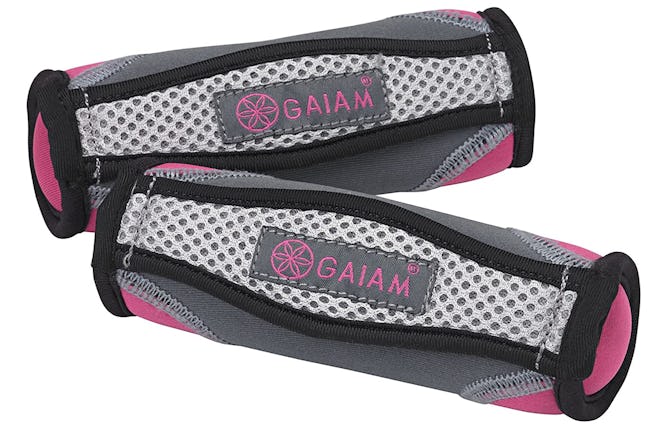 Gaiam Hand Weights with Strap (Set Of 2)