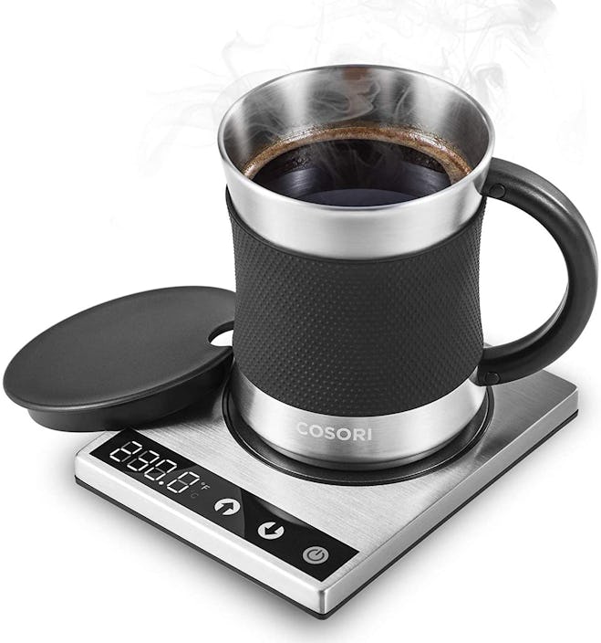 COSORI Coffee Mug Warmer & Mug Set (17 Oz.)