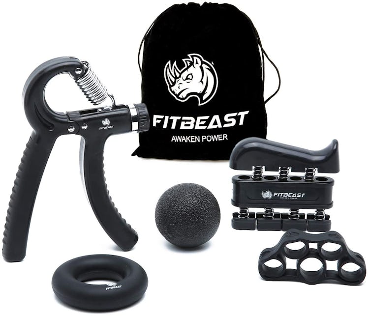 FitBeast Hand Grip Strengthener Kit (5-Pack)