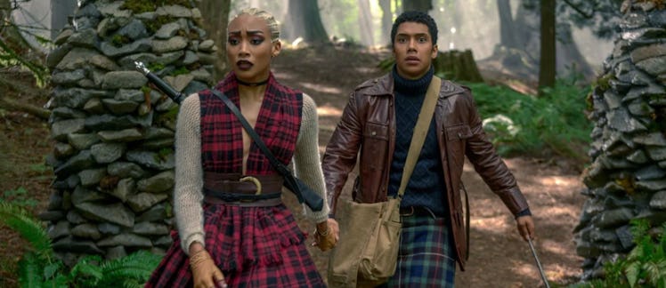 Tati Gabrielle and Chance Perdomo star in Chilling Adventures Of Sabrina on Netflix.