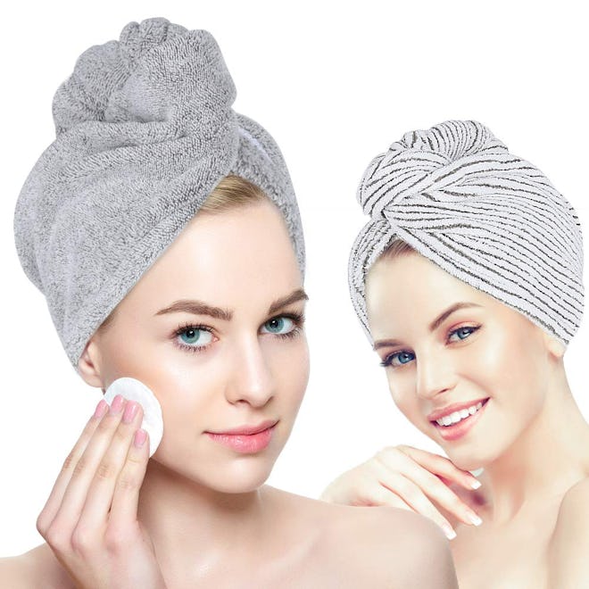 Laluztop Hair Towel Wrap (2-Pack)