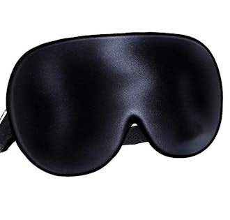 Jersey Slumber Silk Sleep Mask with Adjustable Strap