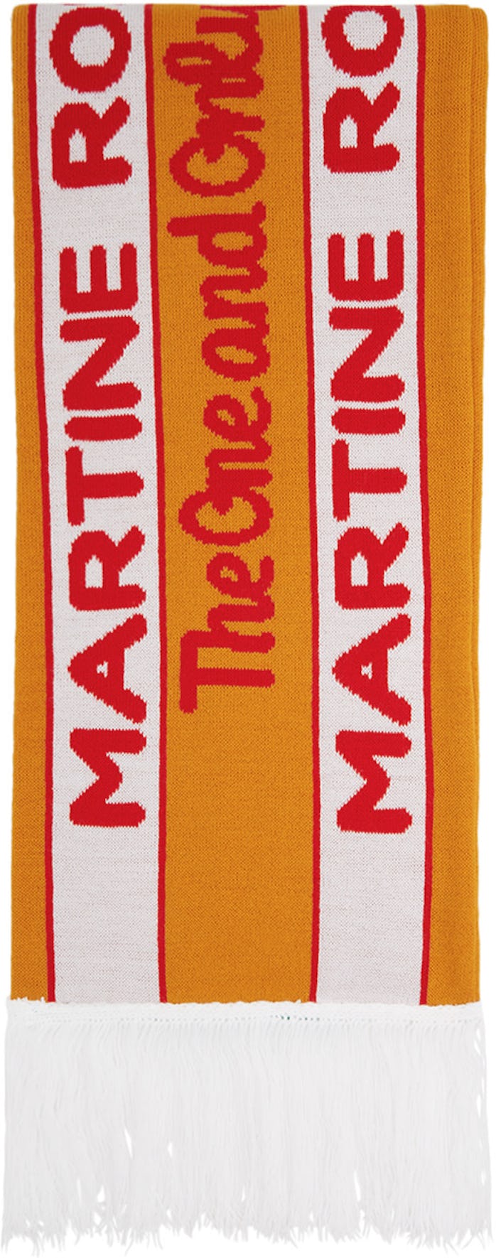 Martine Rose Football Scarf