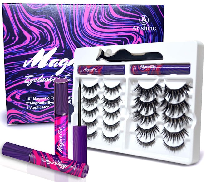 Arishine 3D 5D Magnetic Eyelashes Kit 