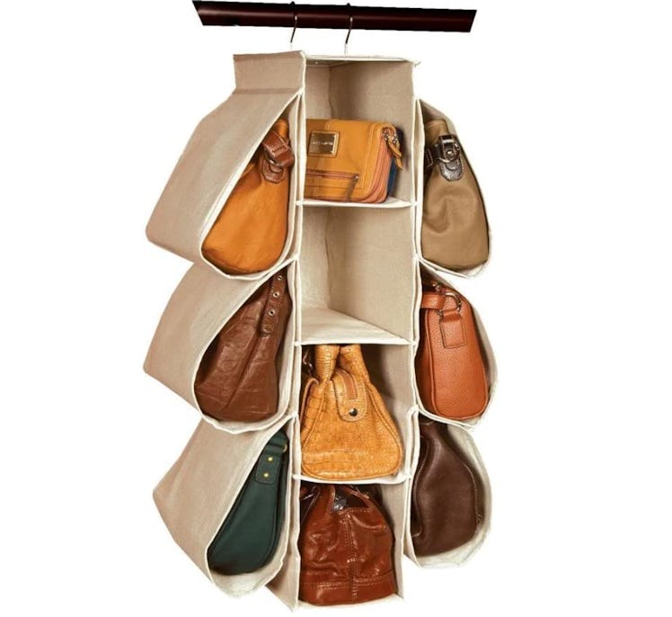 LONGTEAM Hanging Purse Organizer