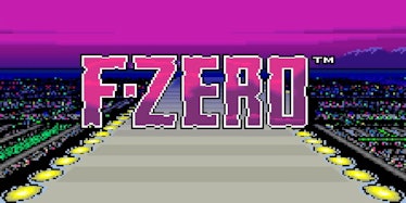 F-Zero's opening art