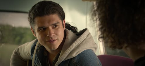Jesse Posey as Selena Quintanilla's husband and guitarist, Chris Perez, in 'Selena: The Series.'
