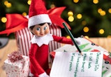 Elf on the Shelf making a list.