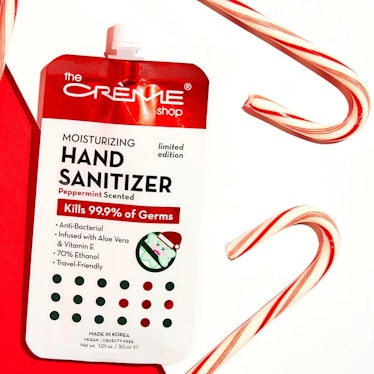 Moisturizing Hand Sanitizer - Peppermint Scented (Holiday Edition)