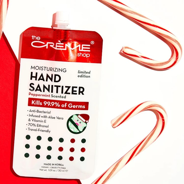 Moisturizing Hand Sanitizer - Peppermint Scented (Holiday Edition)