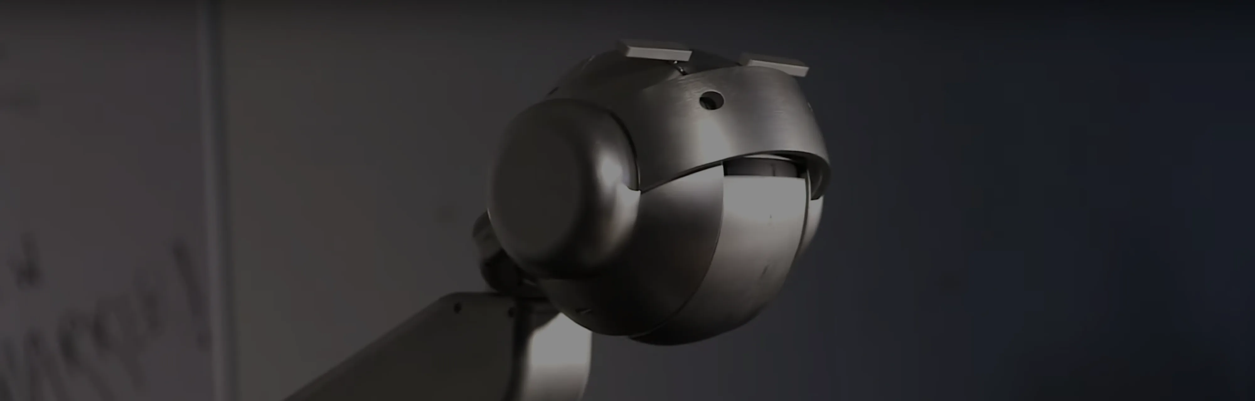 Robot Talking Rapping This rapping robot named Shimon makes its own rhymes in real-time