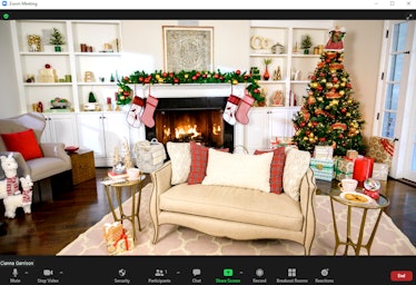 These fireplace Zoom backgrounds will make you feel ready for winter.