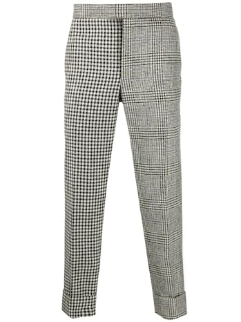 Thom Browne Mixed Check Trousers