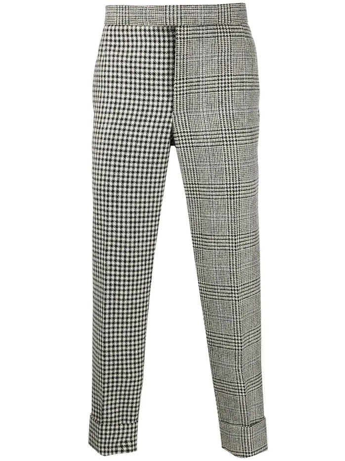 Thom Browne Mixed Check Trousers